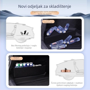 Stražnji tepih prtljažnika za Ford — otisak logotipa, artikl 02927465Z0H252