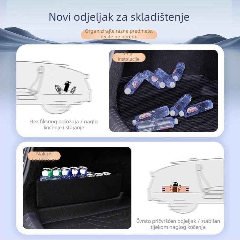 Stražnji tepih prtljažnika za Ford — otisak logotipa, artikl 02927465Z0H252