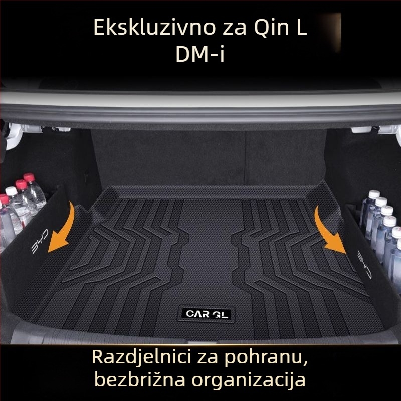 Stražnji tepih prtljažnika za Ford — otisak logotipa, artikl 02927465Z0H252