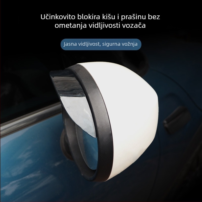 Kišna zaštita za retrovizor BMW Mini Cooper F55/F56, PC materijal, dvostrana ljepljiva traka, carAwait