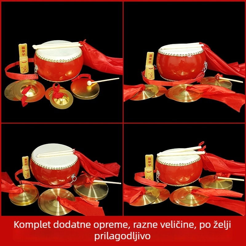 Bubnjarski set Yue Fei – tijelo od topole (poplar), model YUEFEI33-11, pogodan za djecu