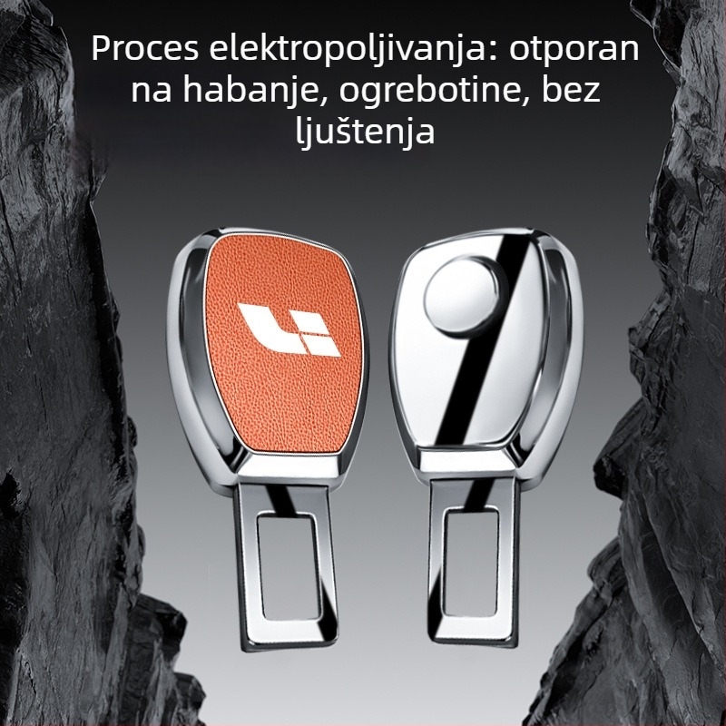 Auto sigurnosni utikač s bayonetnim produžnim konektorom — metalno kućište, ispisano logo, bez prilagodbe