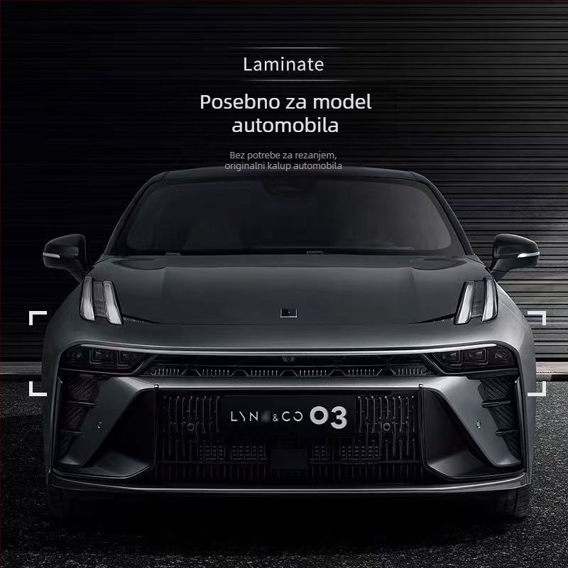 TPU zaštitni film za prednje i stražnje svjetlo Lynk & Co 03 – EMF film, kompatibilan sa 23 modela Lynk & Co 03/03+