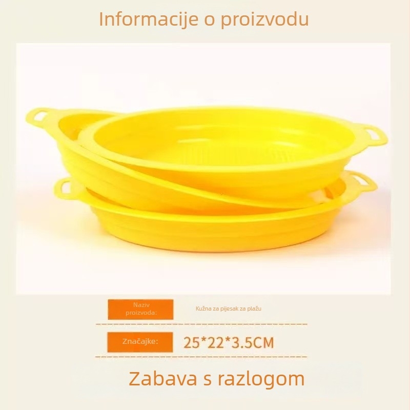 Set igračaka za igru u pijesku s mrežastim sitom za plažu i vodene igre (Materijal: plastika; Kategorija: Igračke za pijesak; Tip: Mrežasto sito; Dobna skupina: 15–35; Pakiranje: masovno)