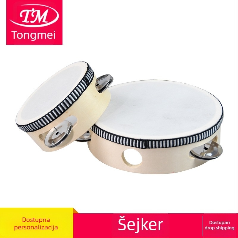 Tongmei tamburin, materijal: Drugo, model: tamburin, opći udarni instrument.