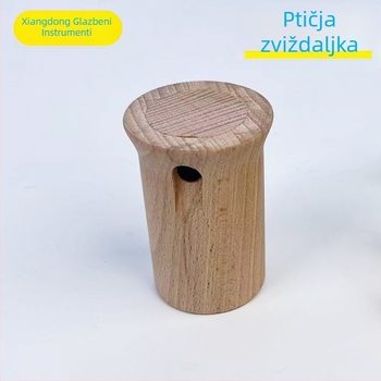 Drveni instrument za ptice zvukove za scenske predstave — Orff stil glazbeni alat za djecu 7–14 godina, razvija hvatanje, koordinaciju ruka-oko, sluh i komunikaciju roditelj-dijete
