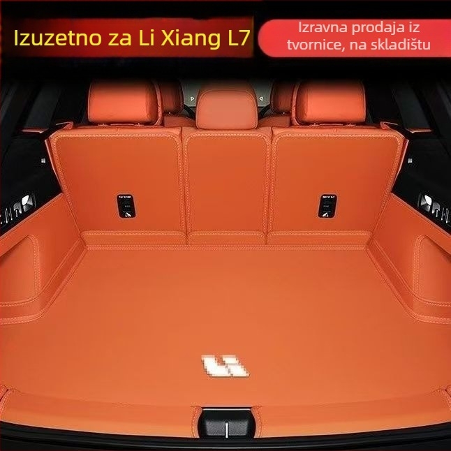 Li Auto L7 kompletan tepih za prtljažnik i komplet tepih za stražnji prostor, posebno dizajniran za Li Auto L7