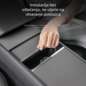 Silikonska podloška za središnju konzolu i zaštitna folija za Tesla Model Y, YL i Model 3 – nova verzija