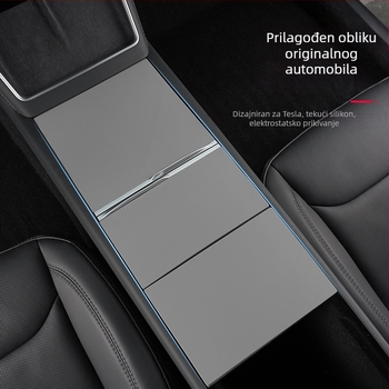 Silikonska podloška za središnju konzolu i zaštitna folija za Tesla Model Y, YL i Model 3 – nova verzija
