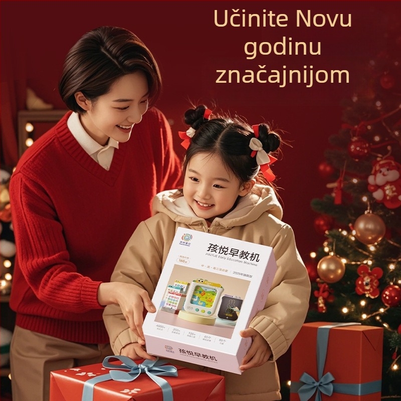 Inteligentno uređaj za rano obrazovanje s karticom i LCD pločom za crtanje, punjiva baterija, prepoznavanje glasa, dodirna interakcija, glazba – za djecu 4–6 godina