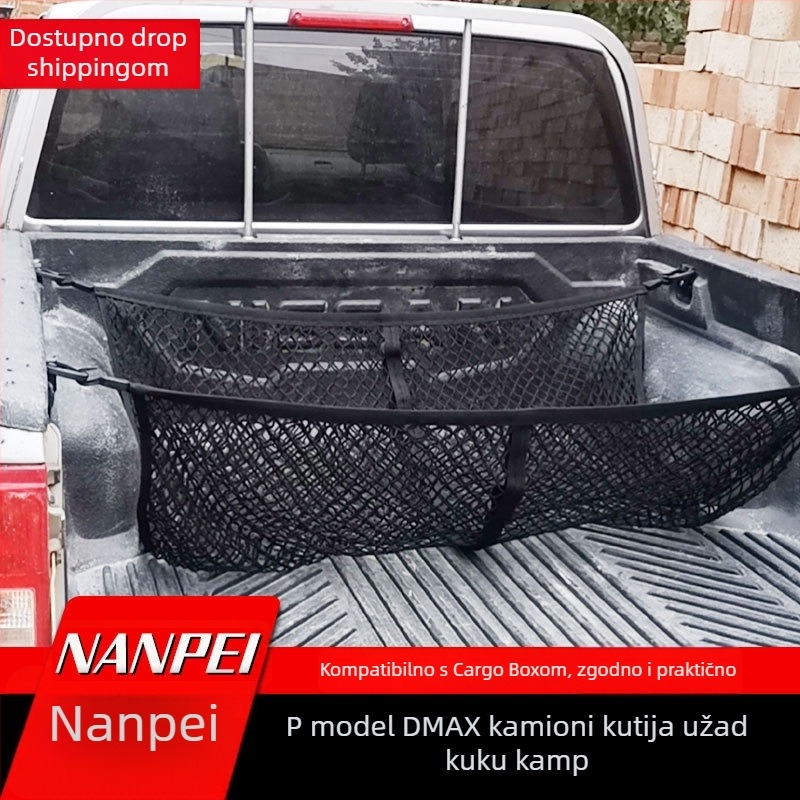 Klip za uže s kukom za pikap: kompatibilan s 21 modelom DMAX, Navara, Hilux Revo, stražnji odjel za teret
