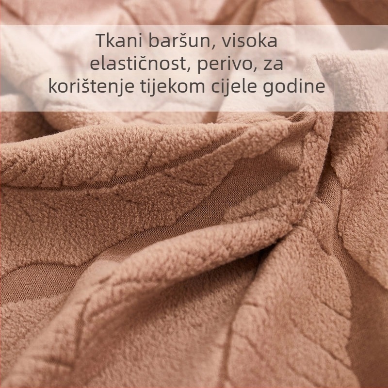 Nova jacquard navlaka za stolicu za ured i dom, prozračna, univerzalna navlaka za sjedište računala