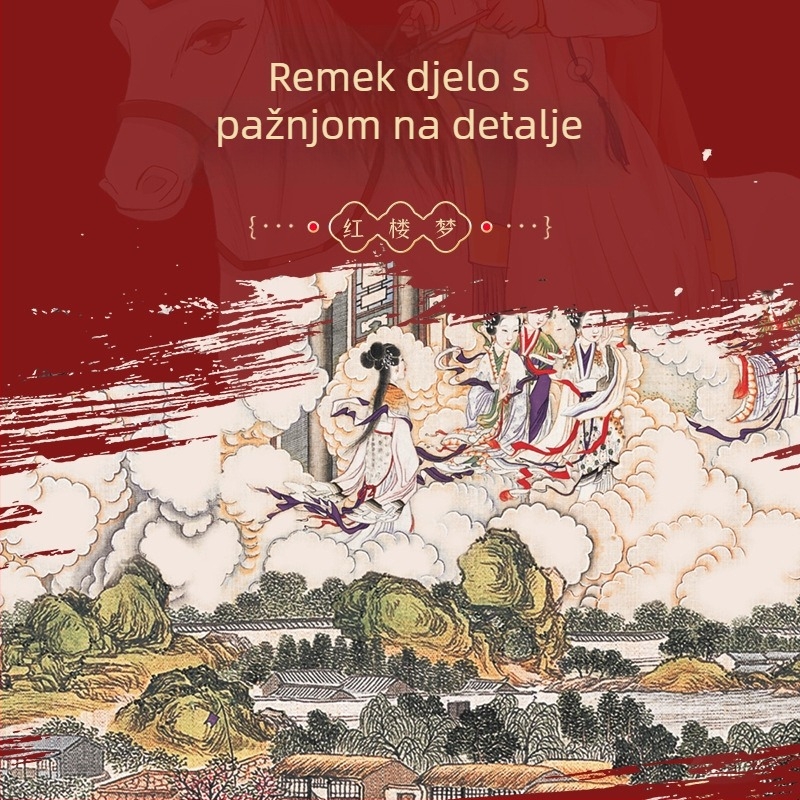 Trodimenzionalni puzzle inspiriran Dream of the Red Chamber, 1000 komada, papir, za odrasle (36–60 godina)