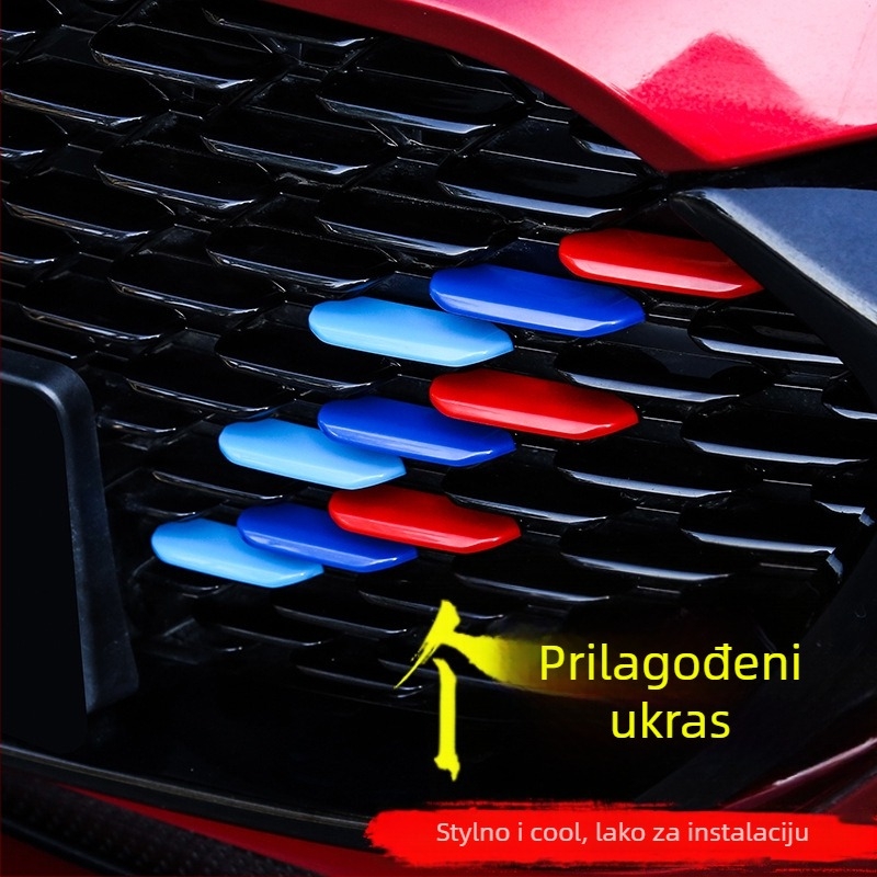 ABS komplet ukrasnih šljokica za gril Mazda 3 2020, 3. generacija - 18 komada, porijeklo Guangzhou