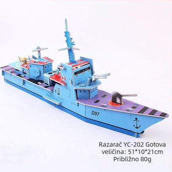 3D pjena-puzle – DIY kuća i model automobila, slagalica za slaganje, srednja razina, uzrast 15–35