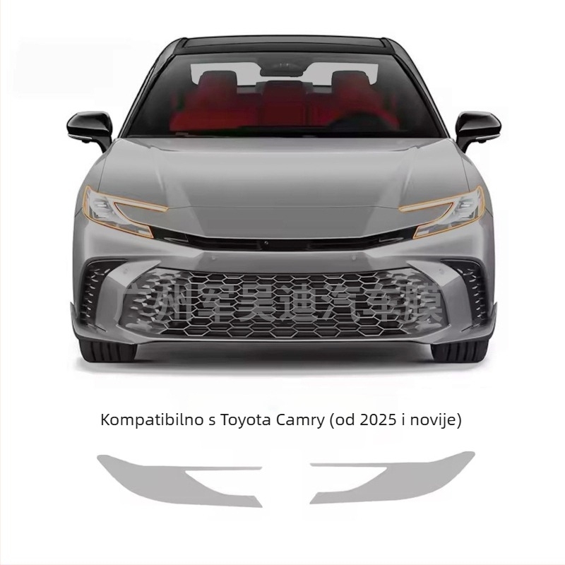 JWUDMVP TPU film za B-stup Toyota Camry 2025, unaprijed izrezan
