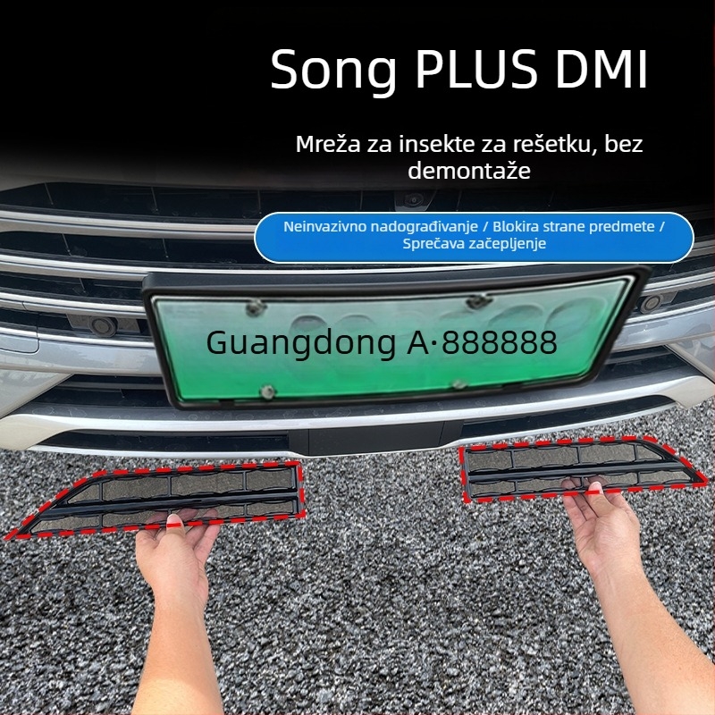 Mreža protiv insekata za BYD Song seriju (Plus/Pro/Plus EV) – ABS+plastika