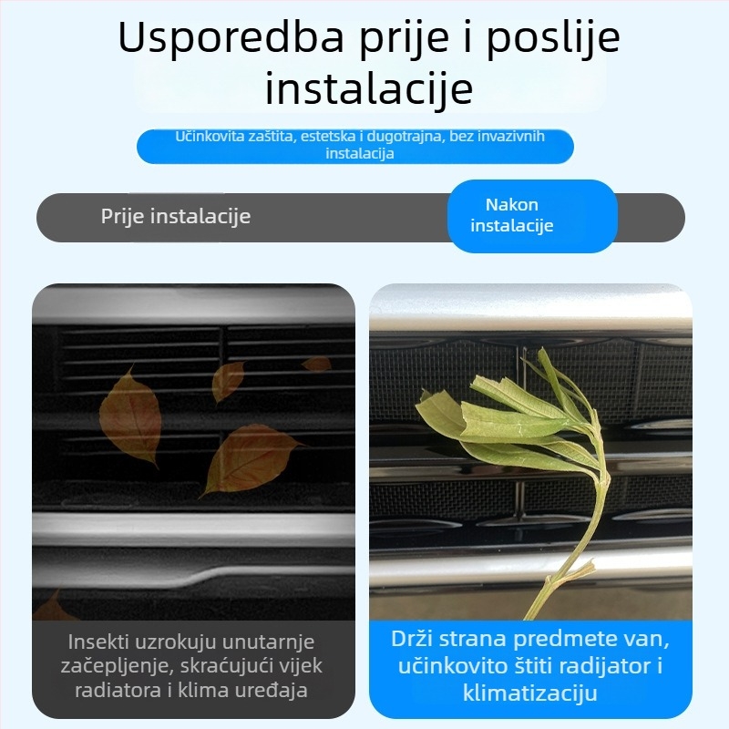 Mreža protiv insekata za BYD Song seriju (Plus/Pro/Plus EV) – ABS+plastika