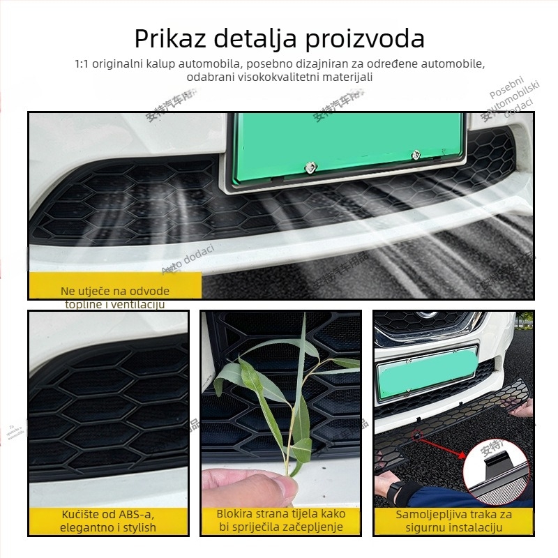 ABS materijal mreža protiv insekata za Buick GL8, ugradnja klipsom, zaštita od prašine