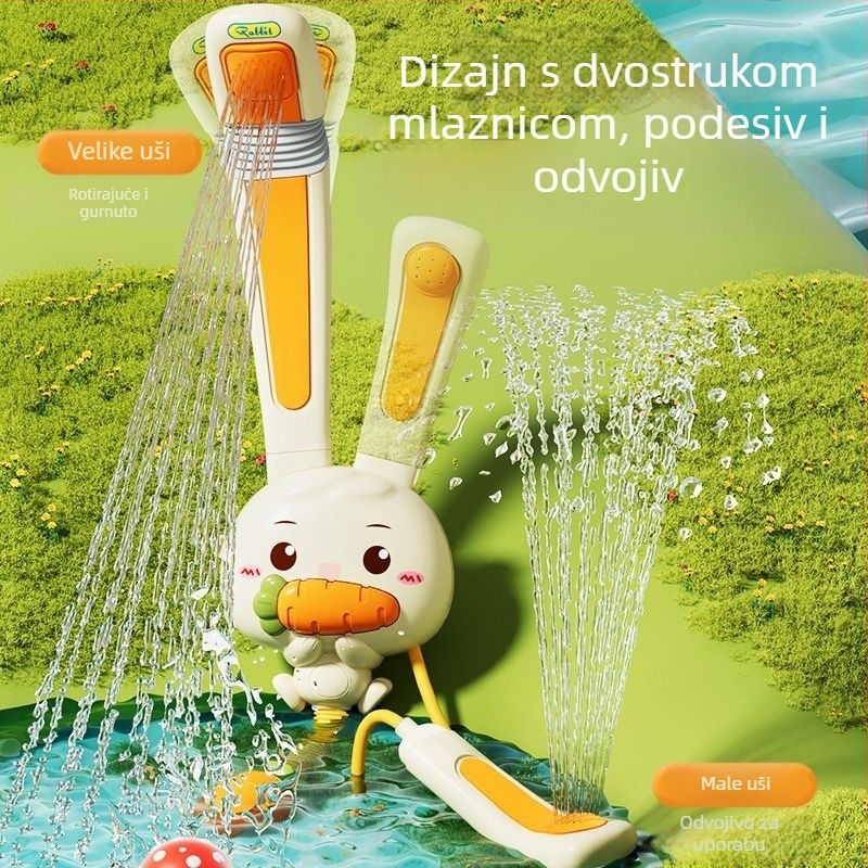 Set igračaka za kupanje beba s električnim prskanjem vode i usisavanjem | Materijal: Plastika | Marka: Sendolo | Pogodno za dob 0-3 godina | 3C certifikat: 2020152202030873