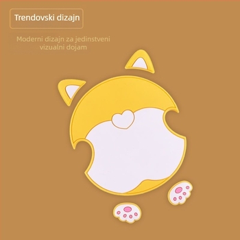 PVC zaštitni film za kvaku vrata automobila – otporan na ogrebotine, privlačan crtić dizajn, univerzalni set zaštitnih folija za vrata