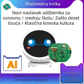 Robot za ranu edukaciju s glasovnim dijalogom i budilicom, USB punjenje, 1–2 GB memorije, plastično kućište