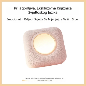 AI igračka za glasovni dijalog za ranu edukaciju – silikon, Bluetooth i Wi‑Fi, punjiva baterija, emocionalna interakcija