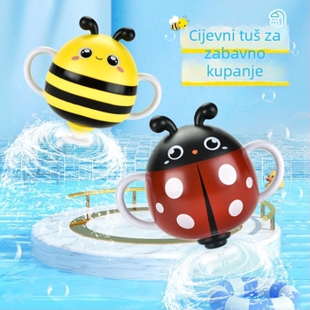 Dječje vodene igračke za kupanje – Bee i Ladybug, ABS materijal, AOJIATE TOYS, 3C certifikat (2023152202046185), 0-3 godine