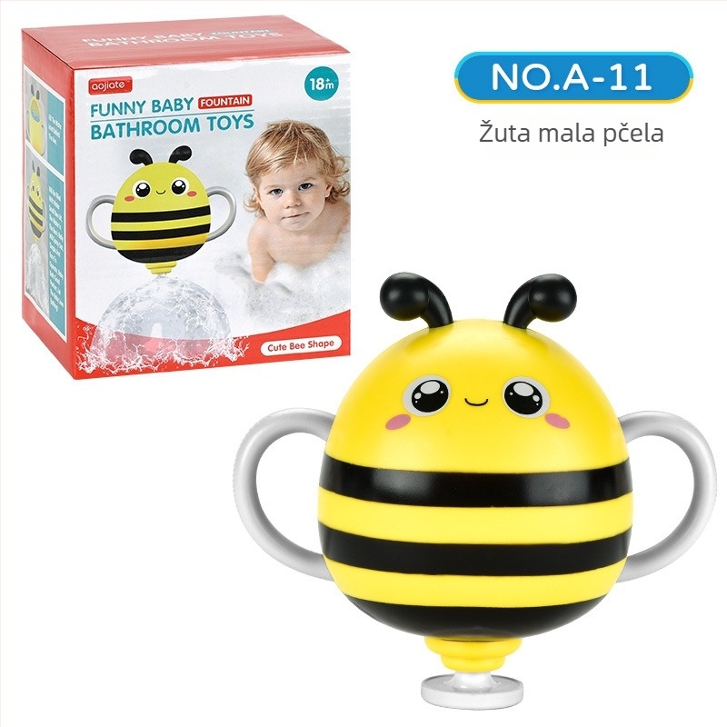 Dječje vodene igračke za kupanje – Bee i Ladybug, ABS materijal, AOJIATE TOYS, 3C certifikat (2023152202046185), 0-3 godine
