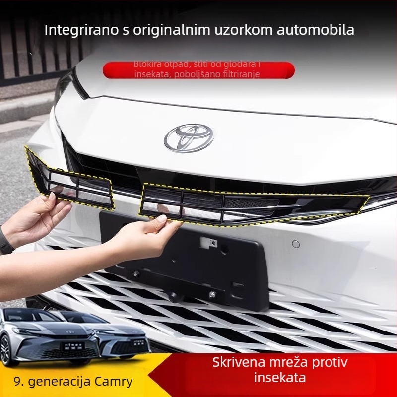 Camry mreža protiv insekata sa snap-on ugradnjom za vodeni spremnik – ABS, zaštita od prašine i peluda