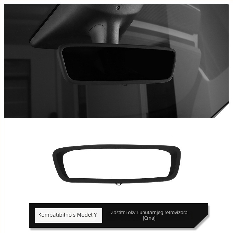 Okvir zaslona za Tesla Model 3/Y – silikon zaštita od sudara za središnju navigacijsku konzolu