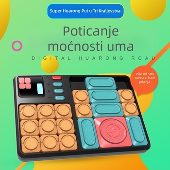 Puzzle s temom Tri kraljevstva: magnetsko elektronsko klizno puzzle – devet kvadrata, plastika, prilagodba loga, uzrast 7–14 godina