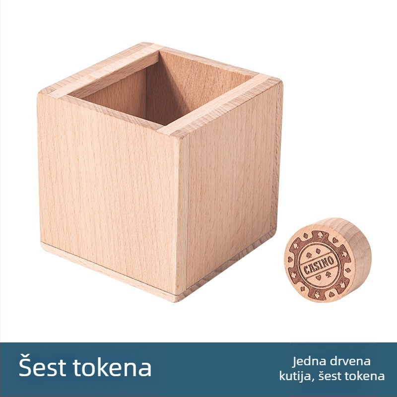 Drveni Luban Lock puzzle, 6 dijelova, 3D, za uzrast 15–35 godina, mogućnost prilagođavanja