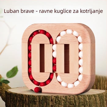 Drveni Kongming Lock/Luban Lock slagalica za djecu 4–6 godina, pakiranje OPP, LOGO OEM prilagodba