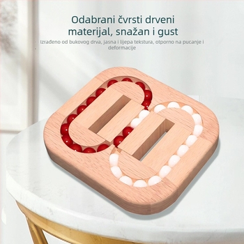 Drveni Kongming Lock/Luban Lock slagalica za djecu 4–6 godina, pakiranje OPP, LOGO OEM prilagodba