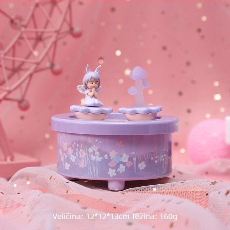 Annie World glazbena kutija za djevojku — Materijal: smola; Stil: moderni minimalistički; Kategorija: glazbena kutija; Poklon za rođendan, blagdane, dekor spavaće sobe