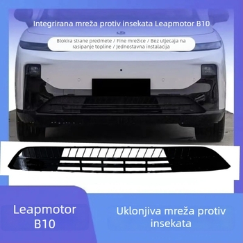 Insektna mreža za Leapmotor B10: zaštita ulaza zraka, zaštita spremnika vode, montaža sa spojnicom