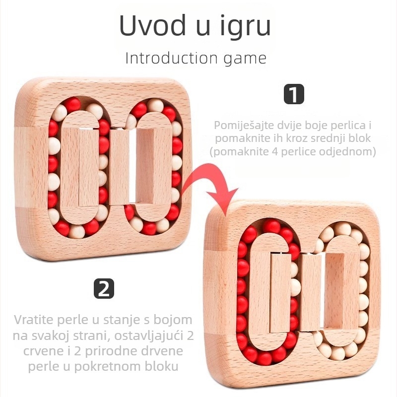 Drvena slagalica i rekreacijska igra za starije osobe — Daotoys/Beat Fun, prilagodba logotipa OEM