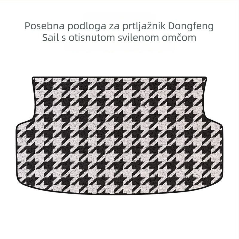 BYD Seagull prostirka za prtljažnik – slatki karikatura dizajn s rubom od svile, stražnji tepih za prtljažnik, Verzija Sloboda i Život