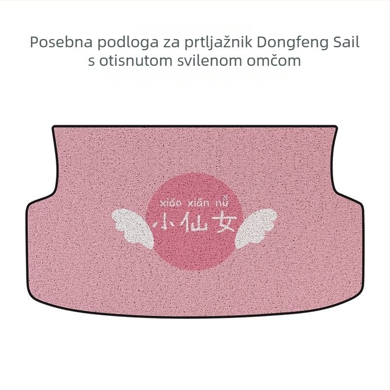 BYD Seagull prostirka za prtljažnik – slatki karikatura dizajn s rubom od svile, stražnji tepih za prtljažnik, Verzija Sloboda i Život