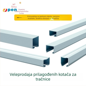Hardver za klizna vrata: čelična konstrukcija, galvanizirani završetak, moderni minimalistički stil; Specifikacije: G1, G2, G3, G4-A, G4-B, B-1