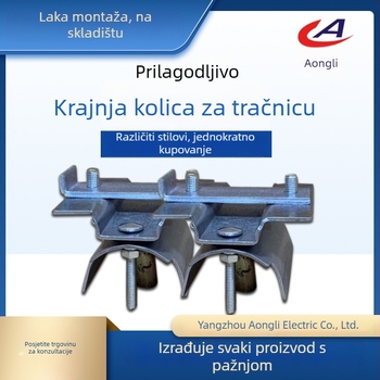 Angli galvanizirana C-tip klizna šina, model C30, čelik Q235