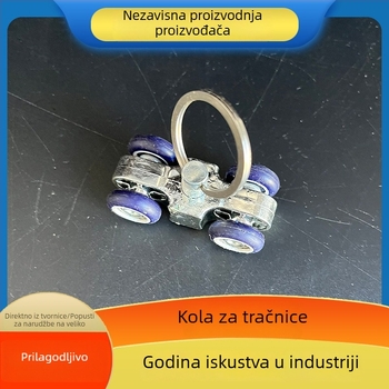 Bolnički infuzijski sustav s kliznim kolom i teleskopskim držačem, nehrđajući čelik, oksidirani završetak, prilagodljiv model, moderni minimalistički stil