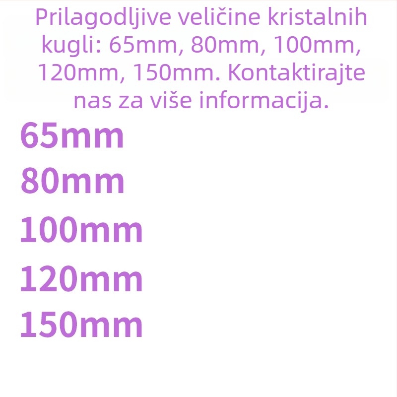 Djed Mraz kristalna kugla od smole — marka Create Prosperity, kategorija: kristalna kugla, materijal: smola, pakiranje: obična