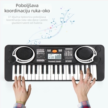 Elektronička tipkovnica za bebe (Brand: Bellyfish Toys; Materijal: Plastika; Dob: 0-3 godina; Kategorija: Elektronički organ)