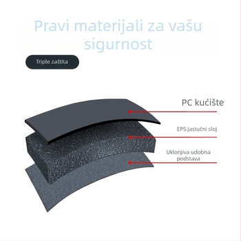 Dječja kaciga za bicikl s integriranom mrežom protiv insekata, karikatura uzorak, EPS materijal, otisnuto logo