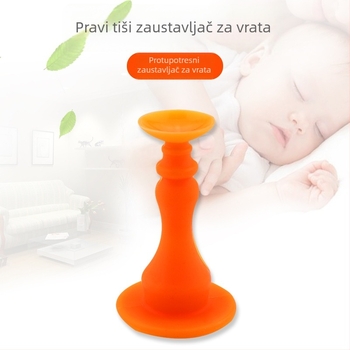 Silikonska kapica za vrata, produženi tip — ručno upravljanje, zaštita od udara za kupaonicu