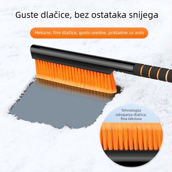 Automobilski alat za uklanjanje snijega, PP plastika, prilagodljiv, neutralna marka