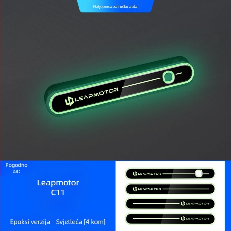 Naljepnice za karoseriju automobila, materijal 3D stereo naljepnice, uzorak logotipa, ugradnja ljepilom, marka Xiong Shen
