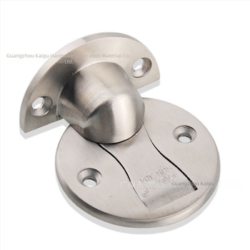 Neprobijajući držač vrata s nevidljivom podnom privlačnošću, nehrđajući čelik, podna montaža, ručno upravljanje, snažna magnetska privlačnost na zidu